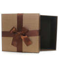 Cardboard Apparel Packing Box With Knot Bow